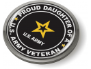 Proud Daughter of a U.S. Army Veteran Emblem