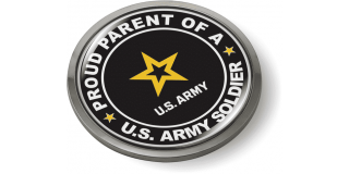 Proud Parent of a U.S. Army Soldier Emblem