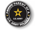 Proud Parent of a U.S. Army Soldier Emblem