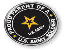 Proud Parent of a U.S. Army Soldier Emblem
