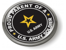 Proud Parent of a U.S. Army Soldier Emblem