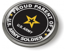 Proud Parent of a U.S. Army Soldier Emblem