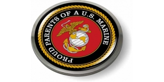 USMC - Proud Parents Of a U.S. Marine Emblem