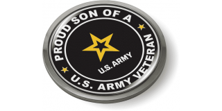 Proud Son of a U.S. Army Veteran Emblem