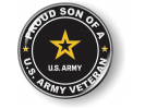 Proud Son of a U.S. Army Veteran Emblem