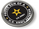 Proud Son of a U.S. Army Veteran Emblem