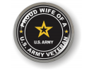 Proud Wife Of a U.S. Army Veteran Emblem