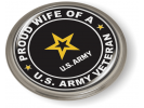 Proud Wife Of a U.S. Army Veteran Emblem