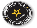Proud Wife Of a U.S. Army Veteran Emblem