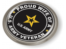 Proud Wife Of a U.S. Army Veteran Emblem
