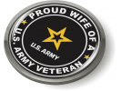 Proud Wife Of a U.S. Army Veteran Emblem