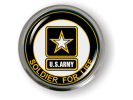 Soldier for Life U.S. Army Emblem (white)