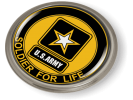 Soldier for Life U.S. Army Emblem