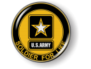 Soldier for Life U.S. Army Emblem