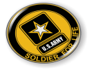Soldier for Life U.S. Army Emblem