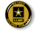 Soldier for Life Retired U.S. Army Emblem