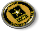 Soldier for Life Retired U.S. Army Emblem