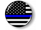 Thin Blue Line American Flag Emblem