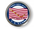 U.S. Navy First Navy Jack Flag Emblem