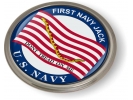 U.S. Navy First Navy Jack Flag Emblem