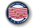 U.S. Navy First Navy Jack Flag Emblem