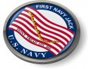 U.S. Navy First Navy Jack Flag Emblem