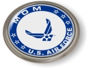 USAF - U.S. Air Force Mom Emblem (Blue Wings)