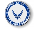 USAF - U.S. Air Force Mom Emblem (Blue Wings)