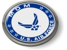 USAF - U.S. Air Force Mom Emblem (Blue Wings)