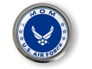 USAF - U.S. Air Force Mom Emblem (White Wings)