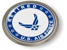 USAF - U.S. Air Force Retired Emblem (Blue Wings)