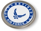 USAF - U.S. Air Force Retired Emblem (Blue Wings)
