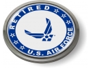 USAF - U.S. Air Force Retired Emblem (Blue Wings)