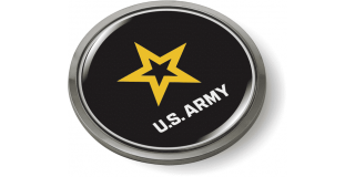 U.S. Army Star Emblem (Black)