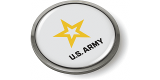 U.S. Army Star Emblem (White)