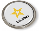 U.S. Army Star Emblem (White)