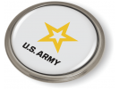 U.S. Army Star Emblem (White)