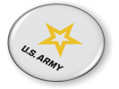 U.S. Army Star Emblem (White)