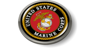 U.S. Marine Corps - USMC Emblem (b/r)