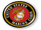U.S. Marine Corps - USMC Emblem (b/r)