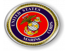 U.S. Marine Corps - USMC Emblem (bl/r)