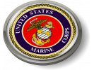 U.S. Marine Corps - USMC Emblem (bl/r)