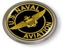 U.S. Navy Naval Aviation with Aviator Wings Emblem