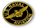 U.S. Navy Naval Aviation with Aviator Wings Emblem