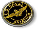 U.S. Navy Naval Aviation with Aviator Wings Emblem