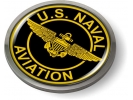 U.S. Navy Naval Aviation with Aviator Wings Emblem
