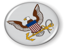 U.S. Navy Eagle and Anchor Emblem