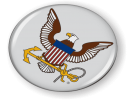 U.S. Navy Eagle and Anchor Emblem