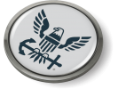 U.S. Navy Eagle and Anchor Emblem (w/b)