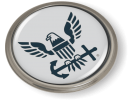 U.S. Navy Eagle and Anchor Emblem (w/b)